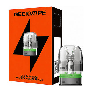 GeekVape Q V2 Replacement Pods - Side Fill 1.2 Ohm