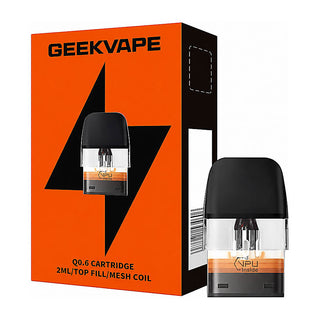 GeekVape Q V2 Replacement Pods - Top Fill 0.6 Ohm