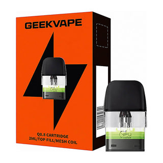 GeekVape Q V2 Replacement Pods - Top Fill 0.8 Ohm