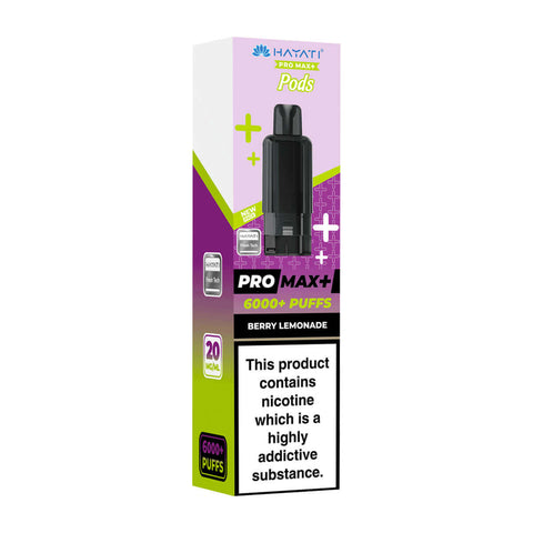 Berry Lemonade Hayati Pro Max Plus 6000 Prefilled Pod + Refill