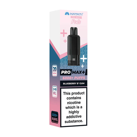 Blueberry BG Pro Max Plus 6000 Prefilled Pod + Refill by Hayati