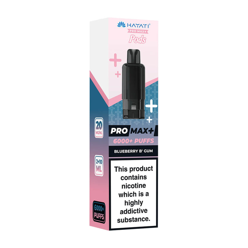 Blueberry BG Pro Max Plus 6000 Prefilled Pod + Refill by Hayati