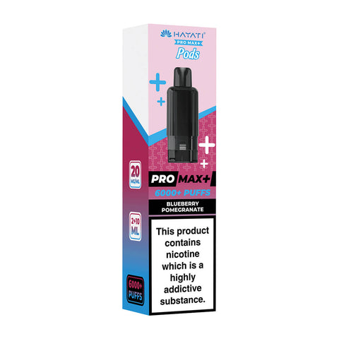 Blueberry Pomegranate Hayati Pro Max Plus 6000 Prefilled Pod + Refill