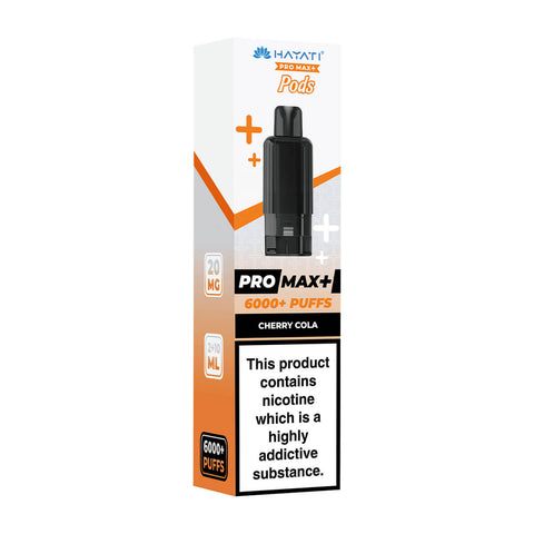 Cherry Cola Pro Max Plus 6000 Prefilled Pod + Refill by Hayati