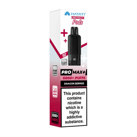 Dragon Berries Hayati Pro Max Plus 6000 Prefilled Pod + Refill