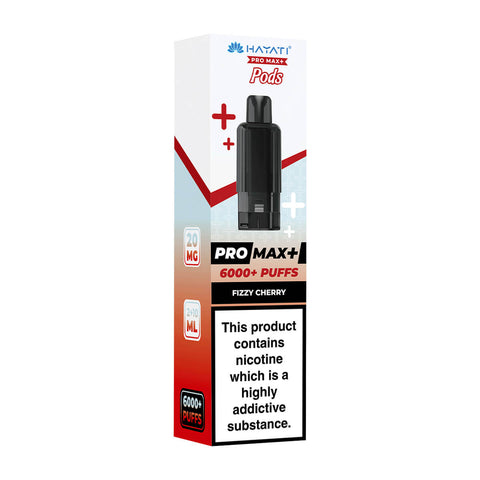 Fizzy Cherry Pro Max Plus 6000 Prefilled Pod + Refill by Hayati