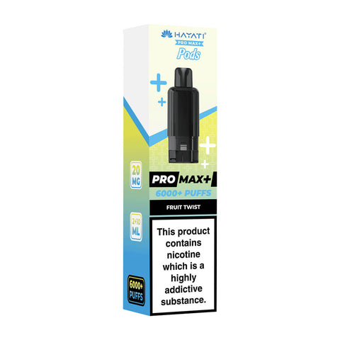 Fruit Twist Pro Max Plus 6000 Prefilled Pod + Refill by Hayati