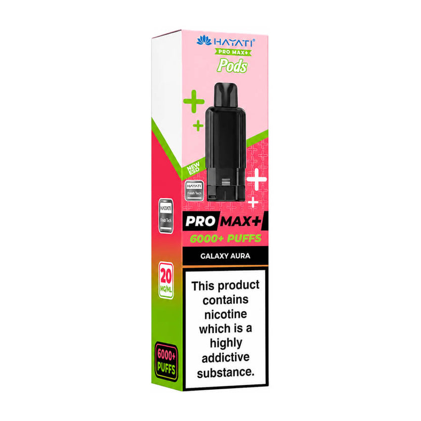 Galaxy Aura Hayati Pro Max Plus 6000 Prefilled Pod + Refill