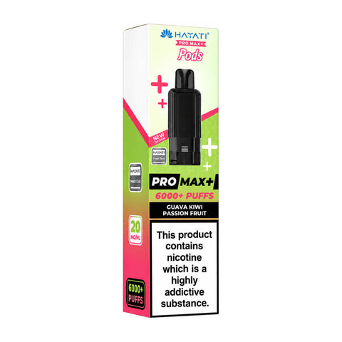 Guava Kiwi Passion Fruit Hayati Pro Max Plus 6000 Prefilled Pod + Refill