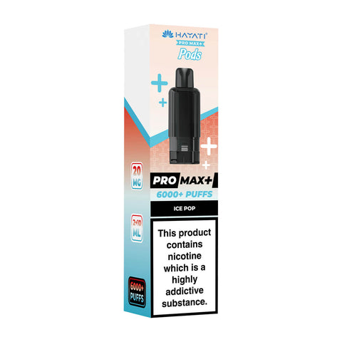 Ice Pop Pro Max Plus 6000 Prefilled Pod + Refill by Hayati