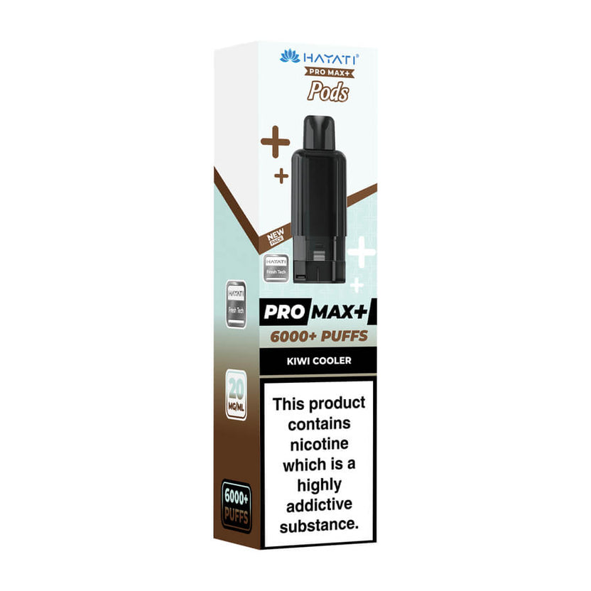 Kiwi Cooler Hayati Pro Max Plus 6000 Prefilled Pod + Refill