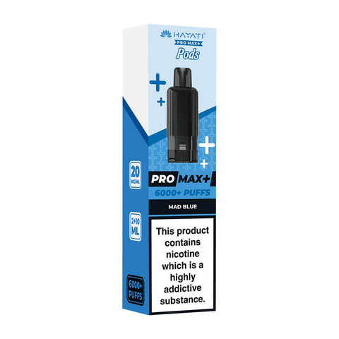 Mad Blue Pro Max Plus 6000 Prefilled Pod + Refill by Hayati