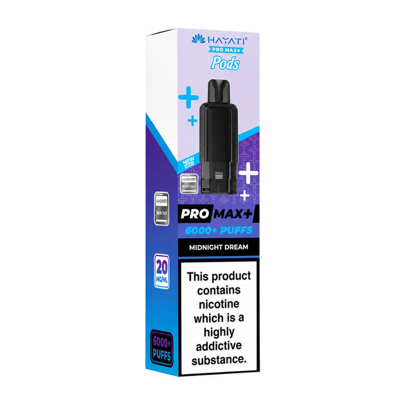 Midnight Dream Hayati Pro Max Plus 6000 Prefilled Pod + Refill