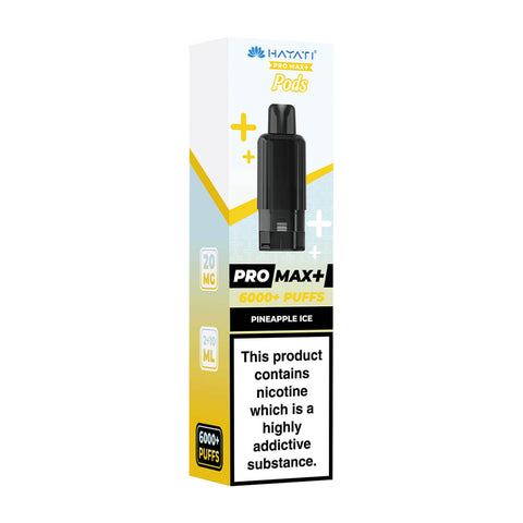 Pineapple Ice Pro Max Plus 6000 Prefilled Pod + Refill by Hayati