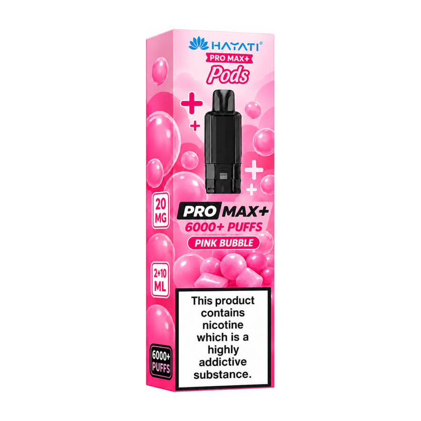 Pink Bubble Hayati Pro Max Plus 6000 Prefilled Pod + Refill