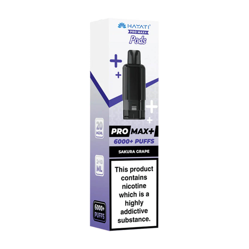 Sakura Grape Pro Max Plus 6000 Prefilled Pod + Refill by Hayati