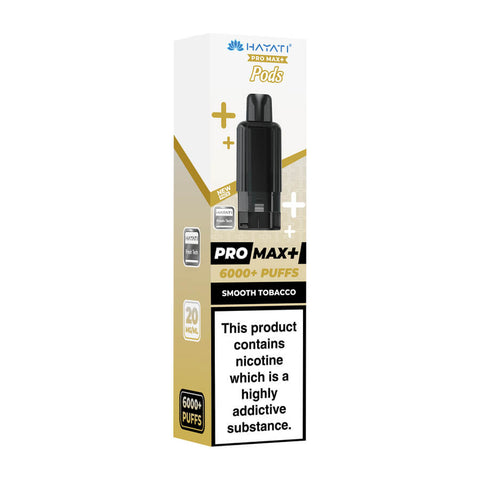 Smooth Tobacco Hayati Pro Max Plus 6000 Prefilled Pod + Refill