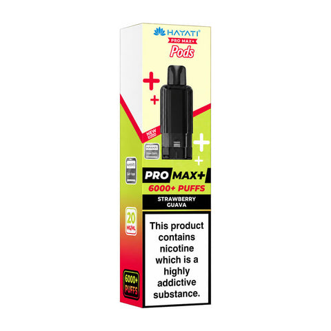 Strawberry Guava Hayati Pro Max Plus 6000 Prefilled Pod + Refill
