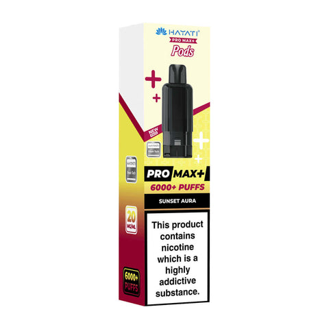 Sunset Aura Hayati Pro Max Plus 6000 Prefilled Pod + Refill