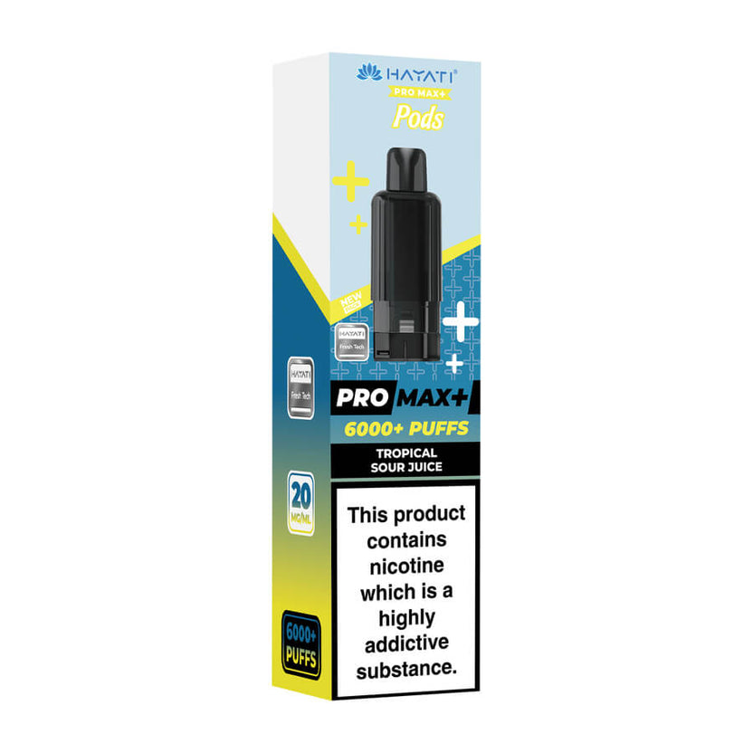 Tropical Sour Juice Hayati Pro Max Plus 6000 Prefilled Pod + Refill
