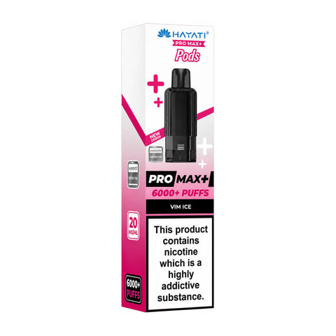 Vim Ice Hayati Pro Max Plus 6000 Prefilled Pod + Refill