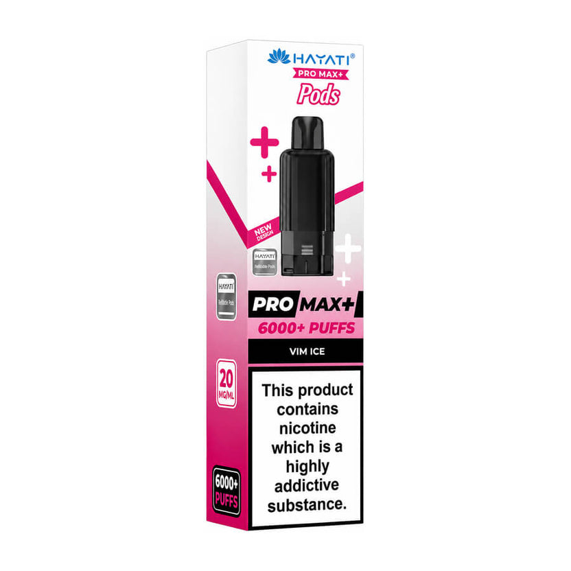 Vim Ice Hayati Pro Max Plus 6000 Prefilled Pod + Refill