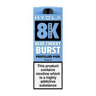 Blue Cherry Burst Hyola Pro Max 8000 Refill Pack
