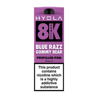 Blue Razz Gummy Bear Hyola Pro Max 8000 Refill Pack