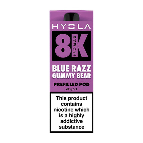 Blue Razz Gummy Bear Hyola Pro Max 8000 Refill Pack