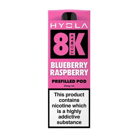 Blueberry Raspberry Hyola Pro Max 8000 Refill Pack