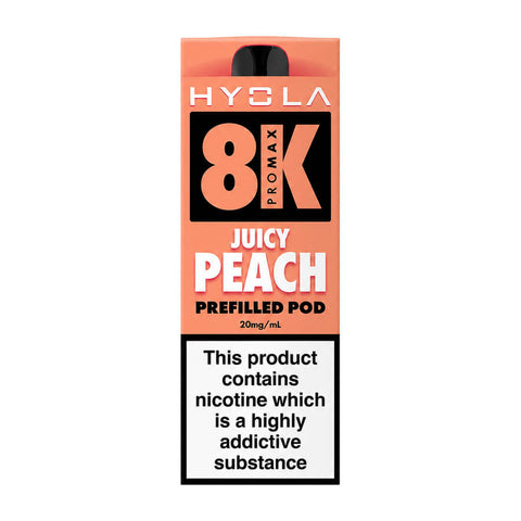 Juicy Peach Hyola Pro Max 8000 Refill Pack