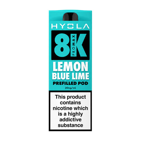 Lemon Blue Lime Hyola Pro Max 8000 Refill Pack