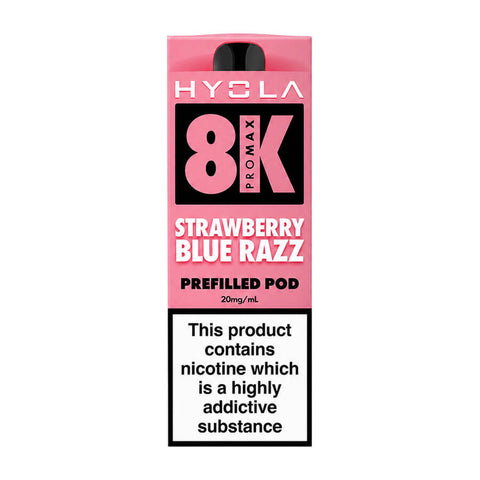 Strawberry Blue Razz Hyola Pro Max 8000 Refill Pack