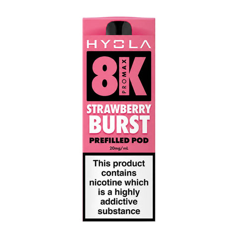 Strawberry Burst Hyola Pro Max 8000 Refill Pack