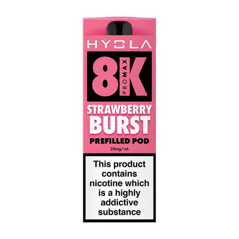Strawberry Burst Hyola Pro Max 8000 Refill Pack