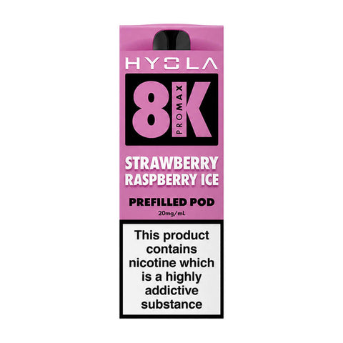 Strawberry Raspberry Ice Hyola Pro Max 8000 Refill Pack