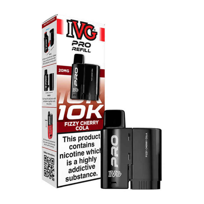 Fizzy Cherry Cola IVG Pro 12 Refill Pack