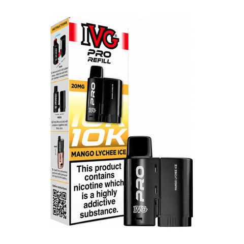 Mango Lychee Ice IVG Pro 12 Refill Pack