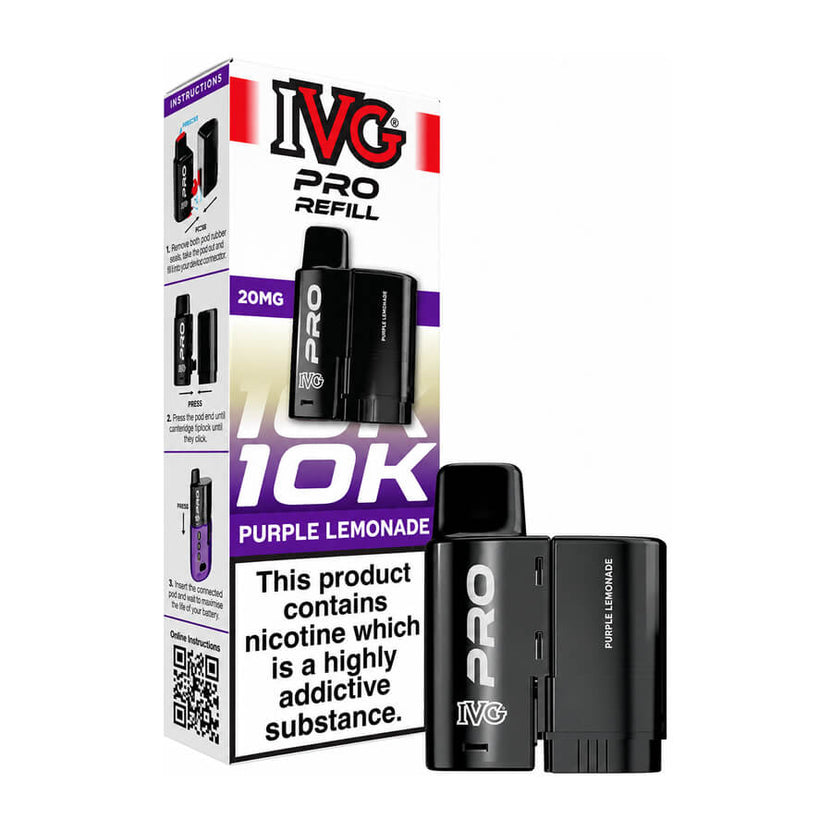 Purple Lemonade IVG Pro 12 Refill Pack