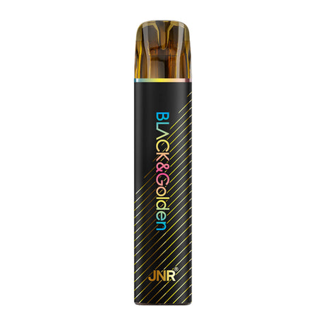 JNR Black & Golden Disposable Vape Blueberry Bubble Gum