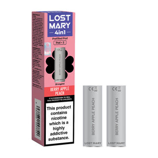Lost Mary 4-in-1 Prefilled Pods - Berry Apple Peach