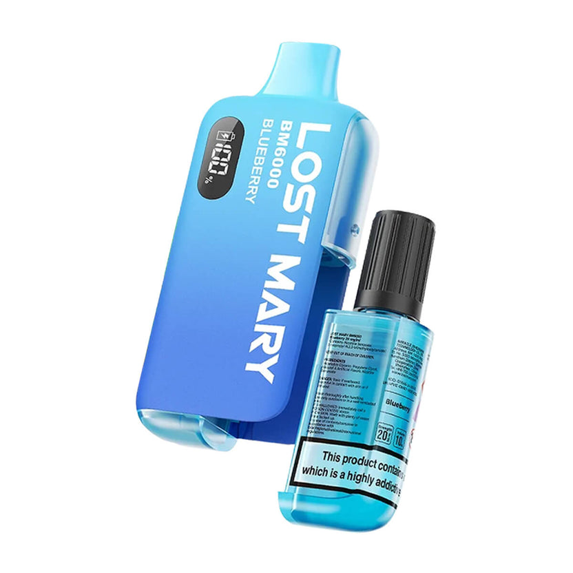 Lost Mary BM6000 Pod Vape Kit - Blueberry