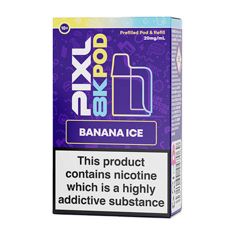 Banana Ice Pixl 8000 Prefilled Pod + Refill