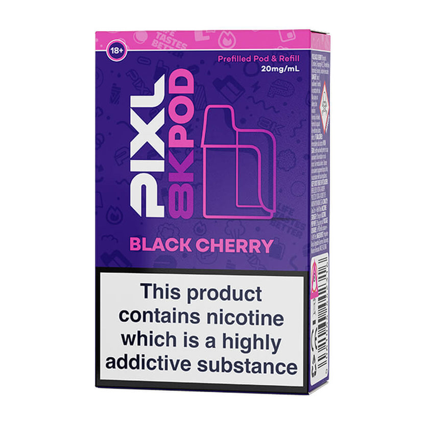 Black Cherry Pixl 8000 Prefilled Pod + Refill
