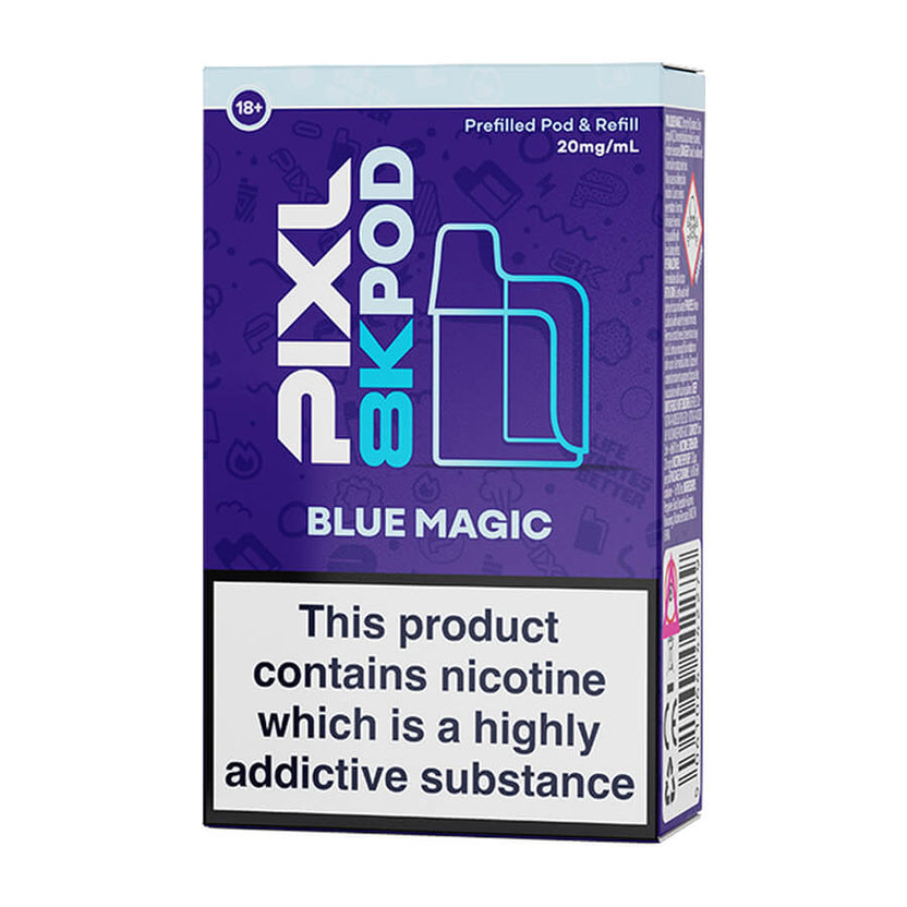Blue Magic Pixl 8000 Prefilled Pod + Refill