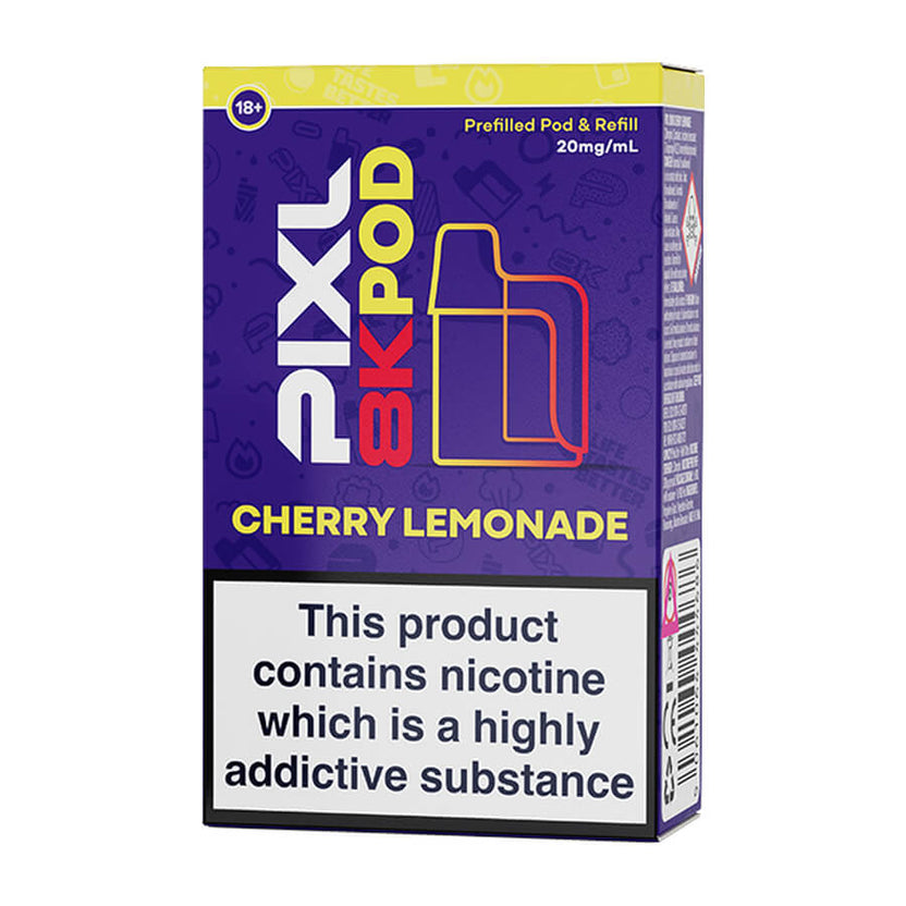 Cherry Lemonade Pixl 8000 Prefilled Pod + Refill