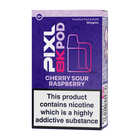 Cherry Sour Raspberry Pixl 8000 Prefilled Pod + Refill