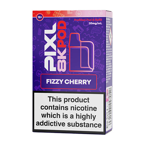 Fizzy Cherry Pixl 8000 Prefilled Pod + Refill