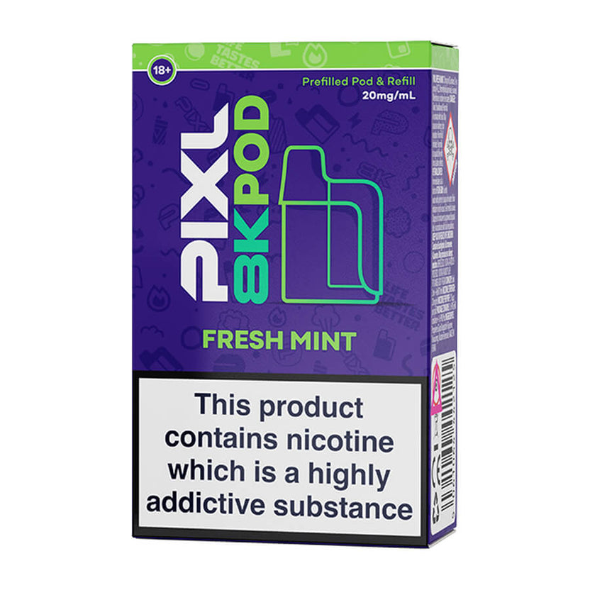 Fresh Mint Pixl 8000 Prefilled Pod + Refill