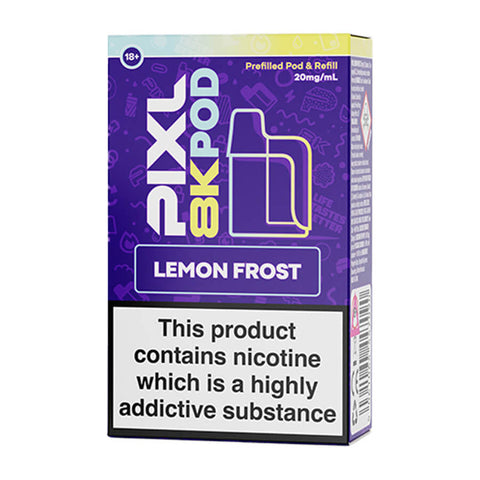 Lemon Frost Pixl 8000 Prefilled Pod + Refill